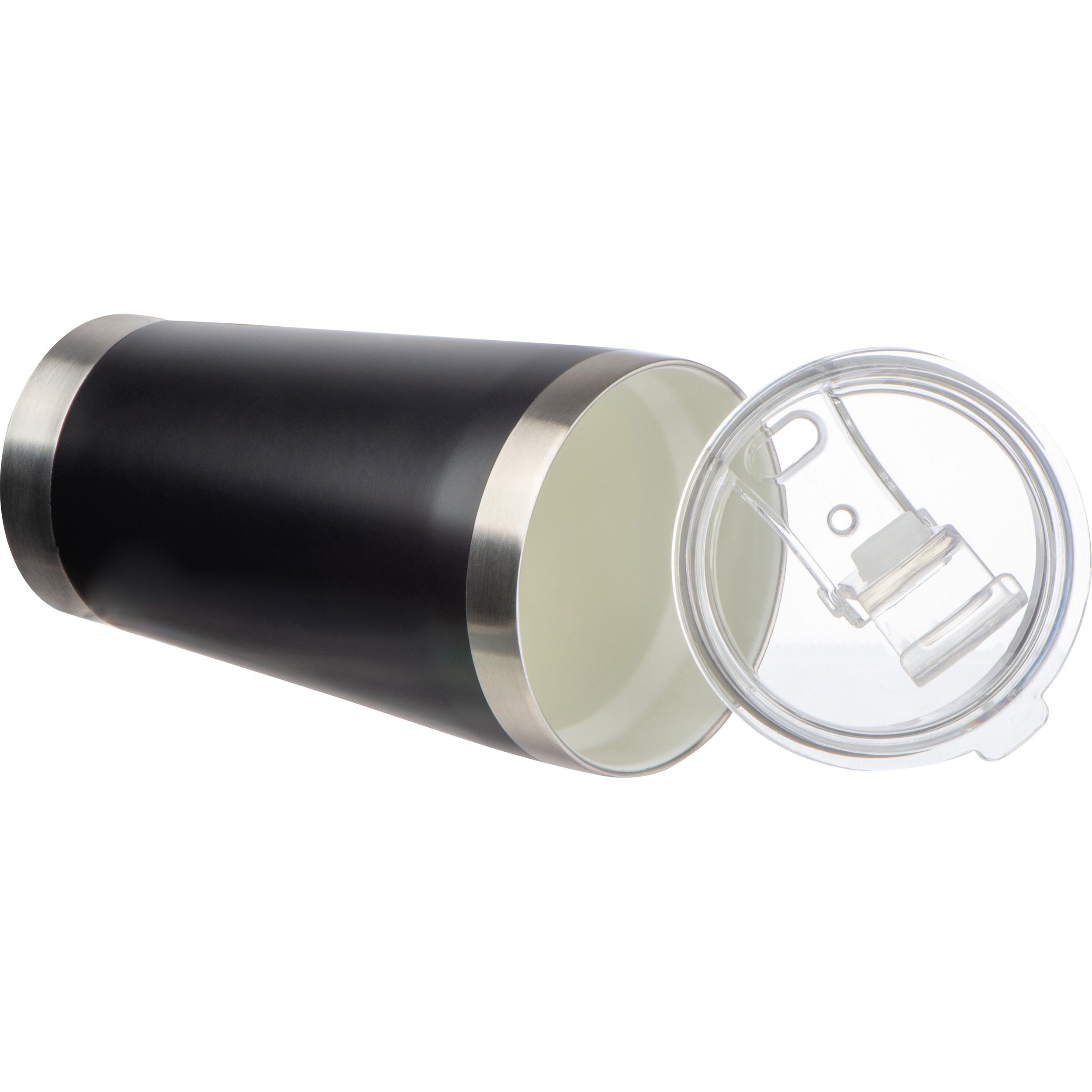 MA84318-03Vakuum Edelstahlbecher  KORNEL_ schwarz