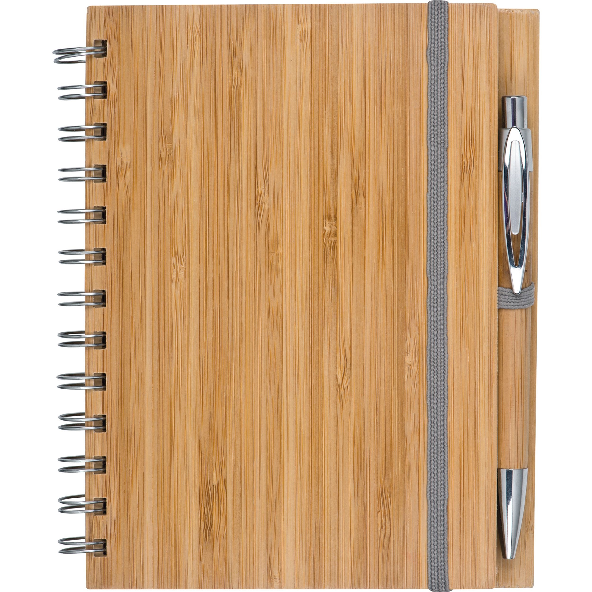 MA28909-01Notizbuch mit Bambuscover_ braun