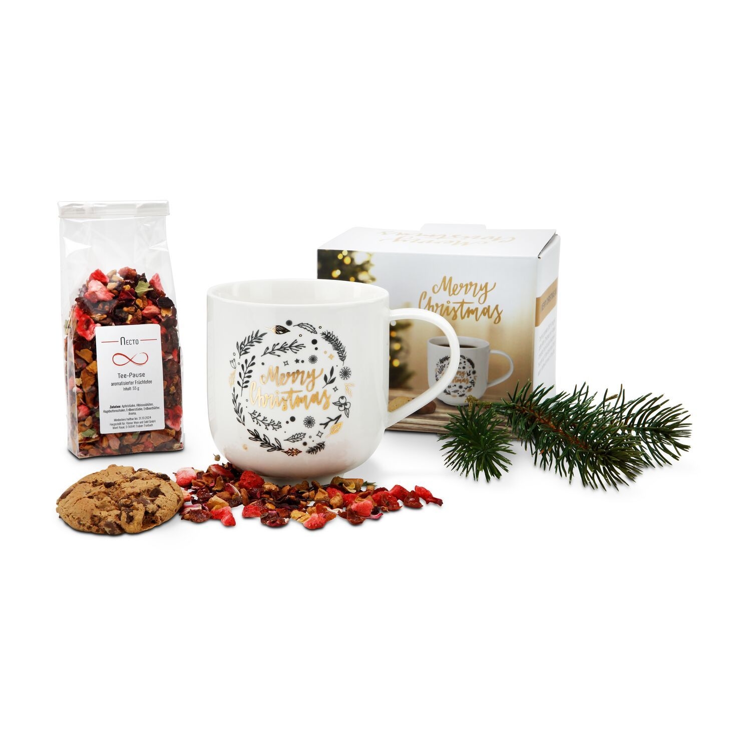 RP2138Weihnachtliche Teetasse