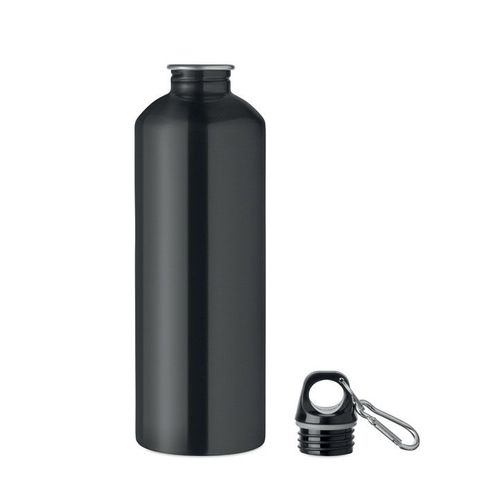 MO2829-03Re-One Moss Einwandige Trinkflasche 1000ml_ schwarz