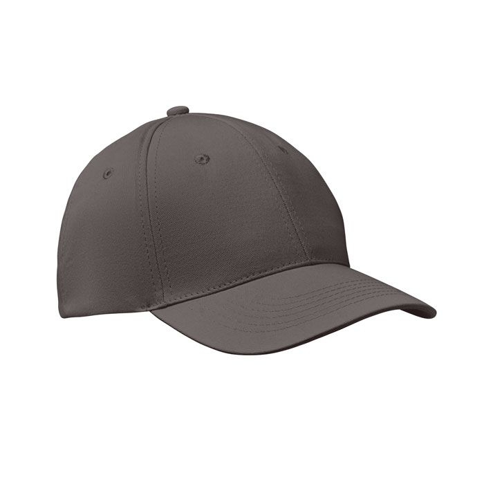 MO8834-15Basie Baseball Kappe 6 Panels_ Steingrau MO8834-15Basie Baseball Kappe 6 Panels_ Steingrau