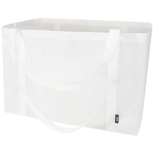 PF130083-1Jumbo Extra grosse Tragetasche aus recyceltem GRS Non Woven 65 L_ weiss