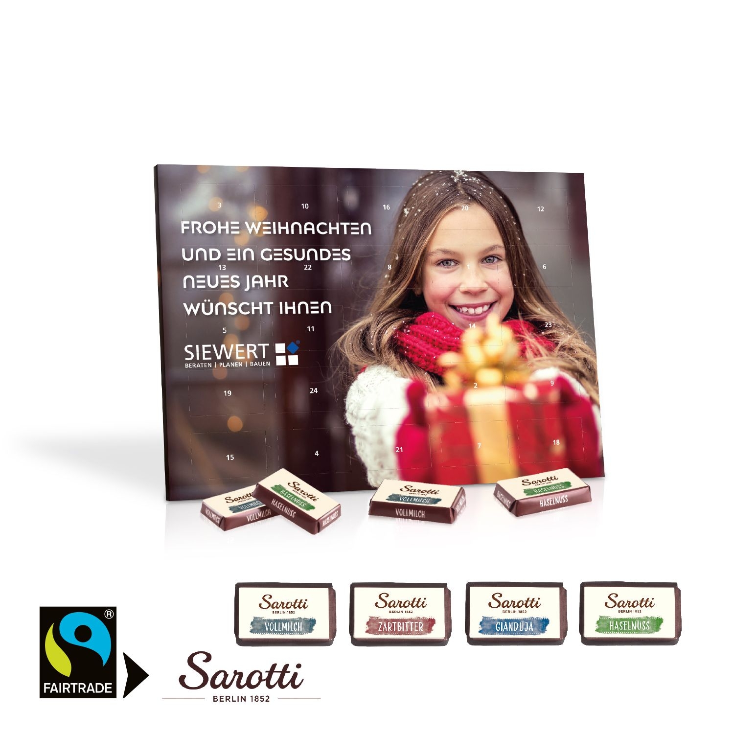 CD95310-01Tisch-Adventskalender Sarotti _Business Exklusiv_ Motiv-Vorlage