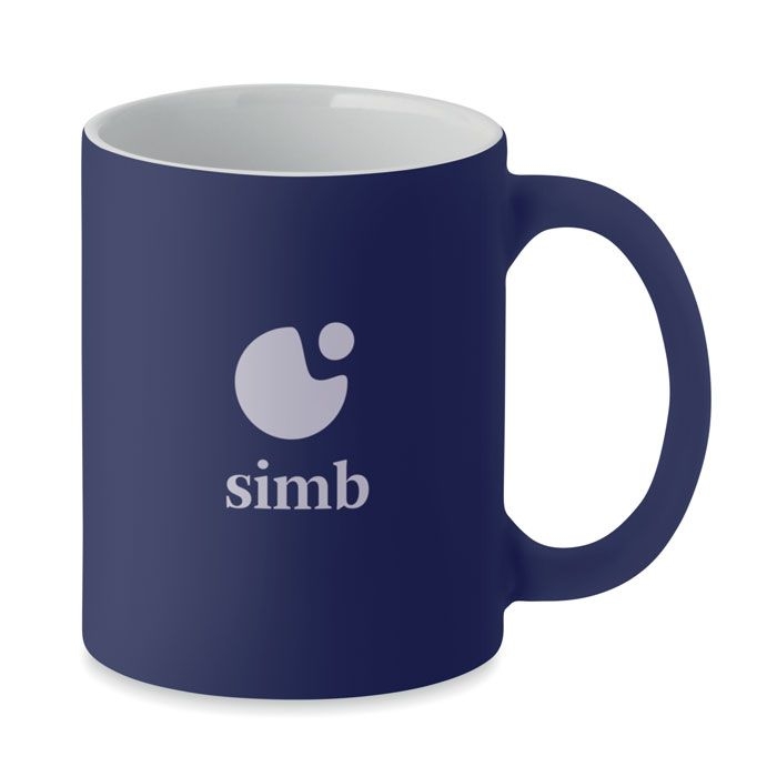 MO6849-85Dublin Colour Kaffeebecher_ matt 300 ml_ marineblau