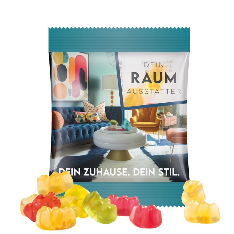 JG10061-2Minituete 10 g Trolli Fruchtgummi Standardformen_ Premium-Baerchen_ transparente Folie