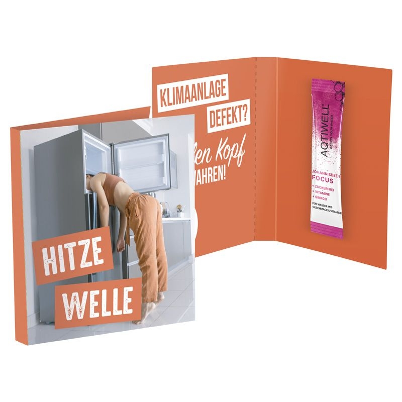 JG10172-4Werbekarte Midi_ Aqtiwell®_ Getraenkestick_ Johannisbeere