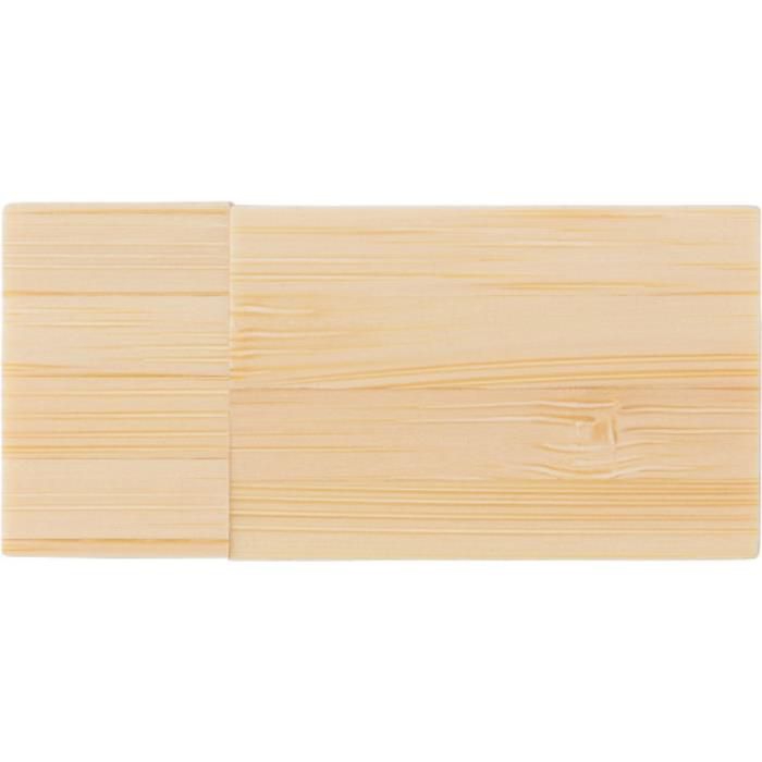 GI9283-357USB-Stick aus Bambus Mirabelle_ beige