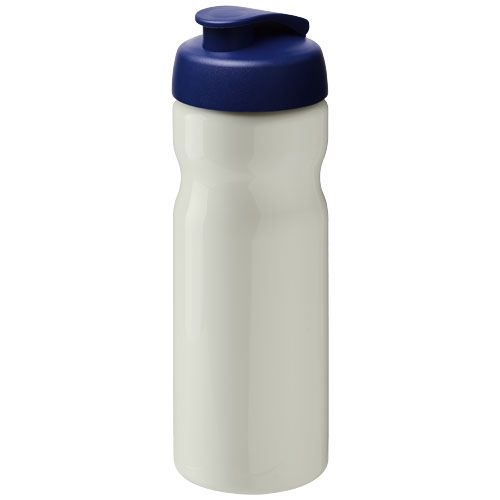 PF210097-23H2O Active® Eco Base 650 ml Sportflasche mit Klappdeckel_ elfenbeinweiss_blau PF210097-23H2O Active® Eco Base 650 ml Sportflasche mit Klappdeckel_ elfenbeinweiss_blau