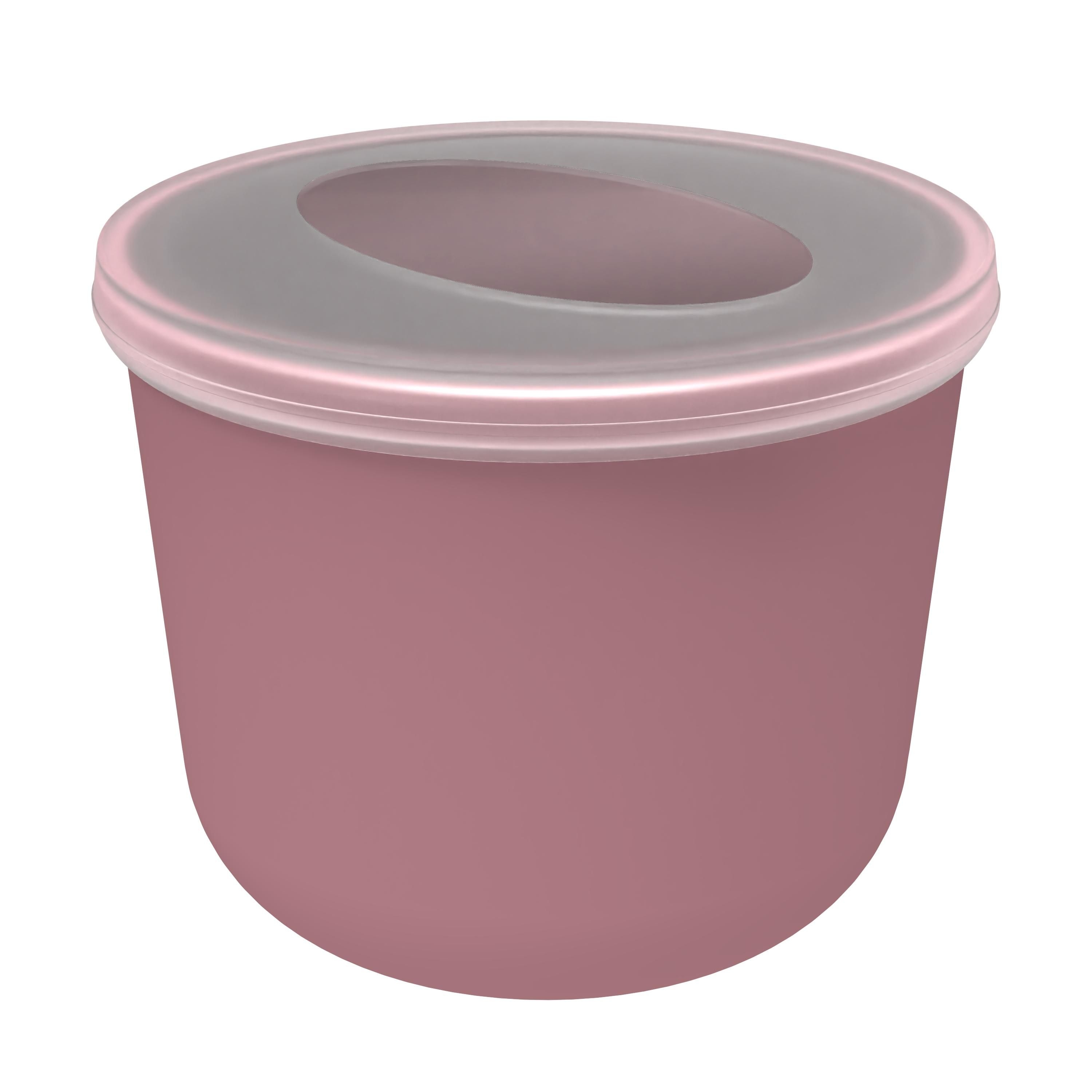 EL02041-4Lunchpot _ToGo_ 650 ml_ raffiniertes rot_ transparent