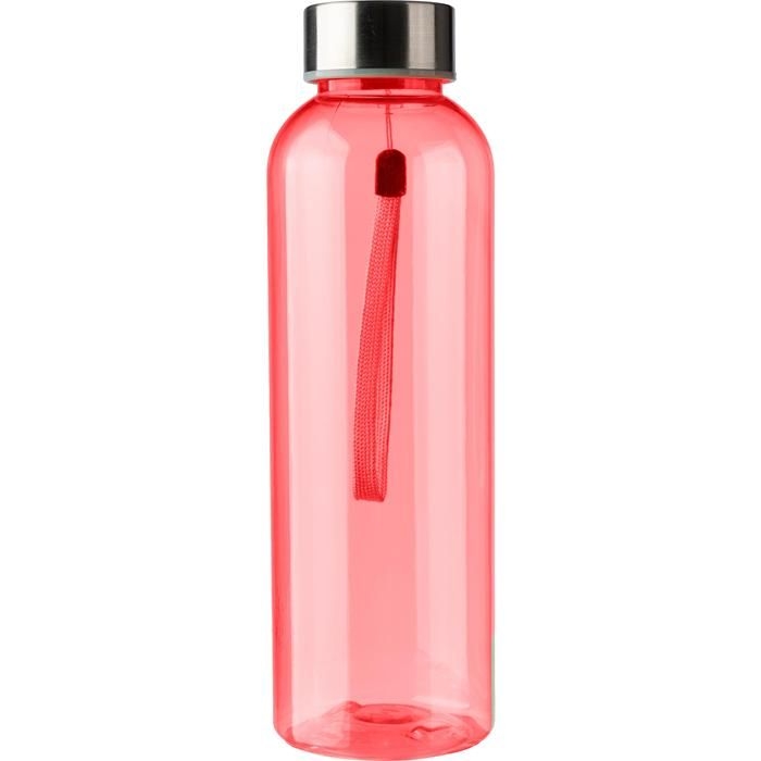 GI1074984-08rPET Trinkflasche _500 ml_ Isabelle_ rot