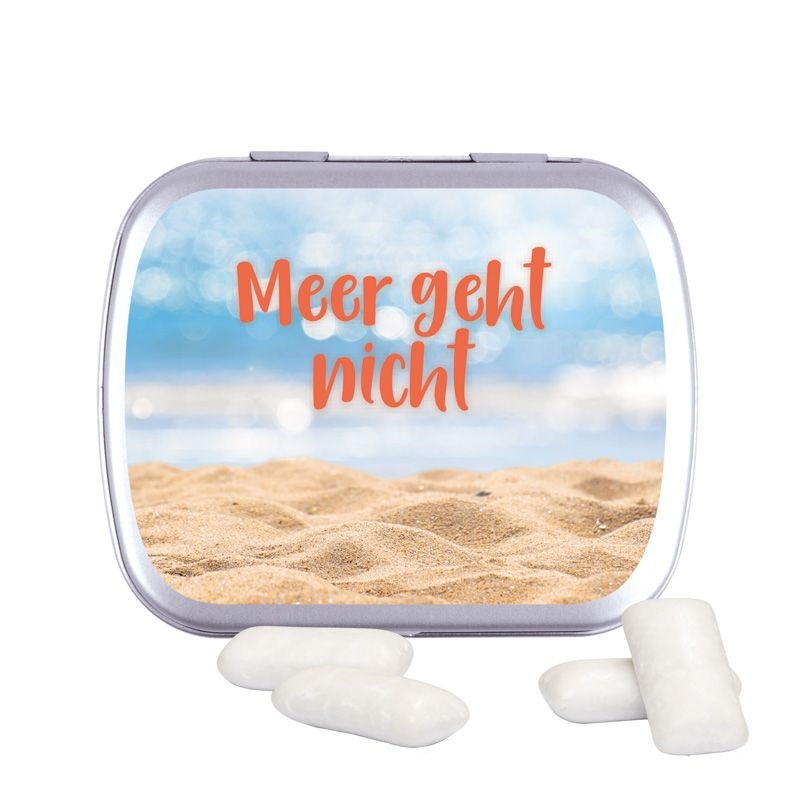 JG10162-2Klappdose aus Metall Kaugummi_ Koro Menthol Kaugummi_ blank