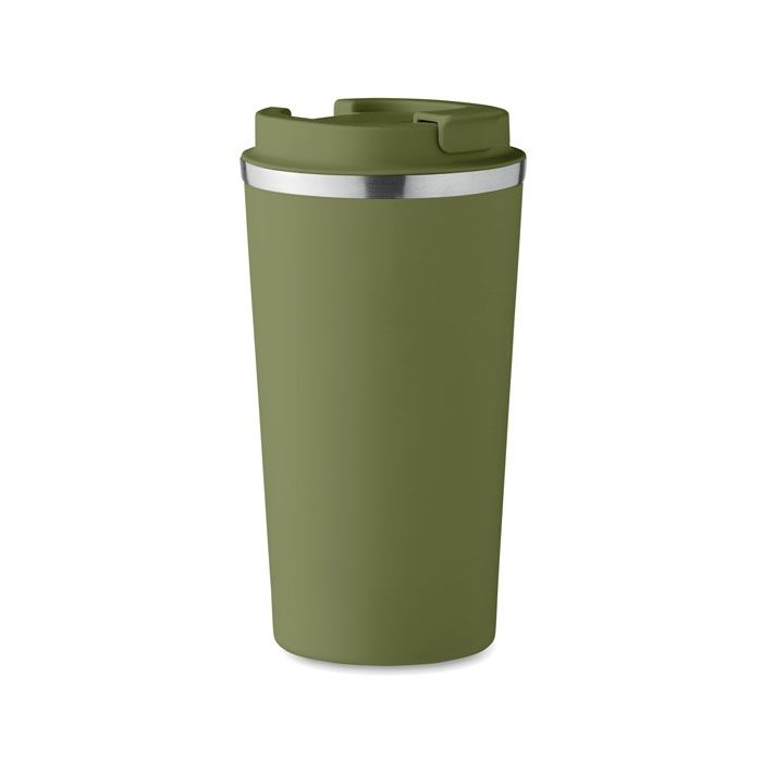 MO6579-60Brace _ Doppelwandiger Becher 510 ml_ dunkelgruen