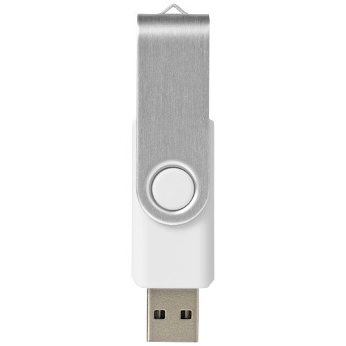 PF123504-2Rotate-Basic 2 GB USB-Stick_ weiss_silber_ 2 GB