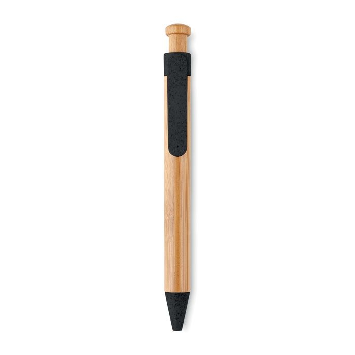 MO9481-03Toyama Oeko-Druckkugelschreiber_ Schwarz MO9481-03Toyama Oeko-Druckkugelschreiber_ Schwarz