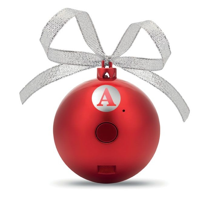 CX1449-05Jingle Ball Wireless Lautsprecher_ Rot