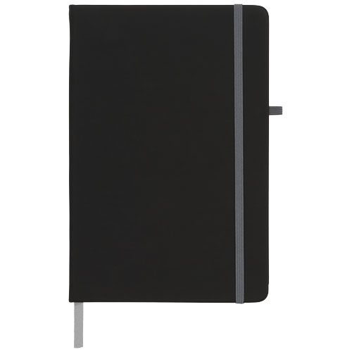 PF210208-6Noir A5 Notizbuch_ schwarz_grau