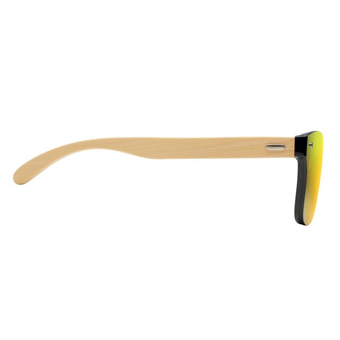 MO9863-08Aloha Sonnenbrille mit Bambus_ Gelb