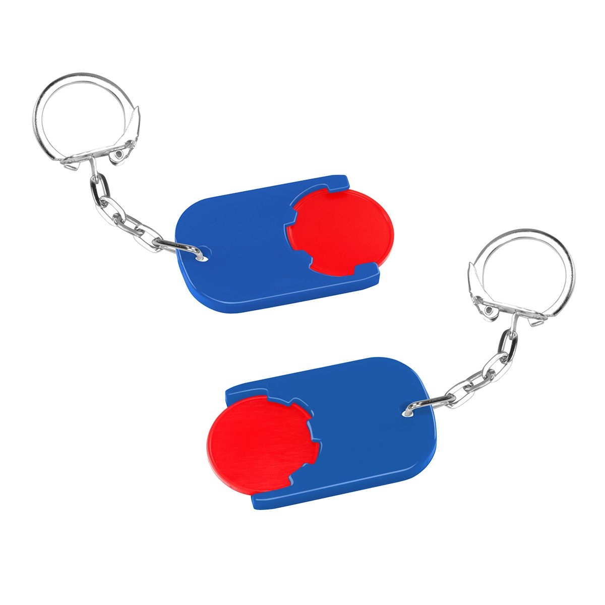 HE7555K-1-3Chiphalter mit 1€-Chip _Gamma_ rot_ blau