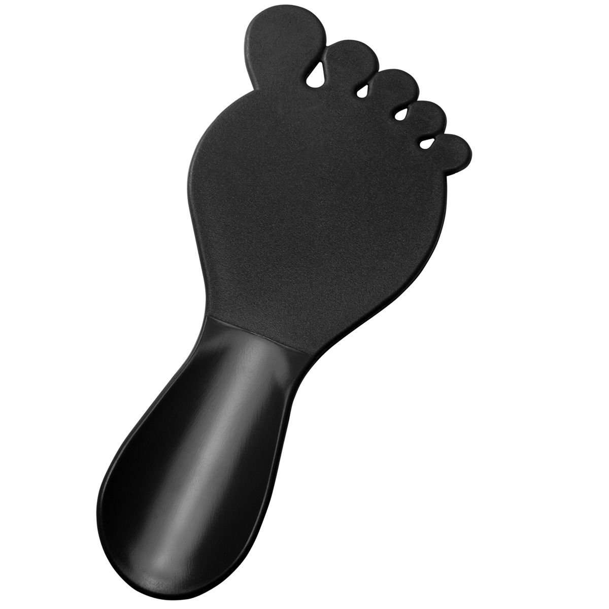 Schuhlöffel "Fuß", schwarz