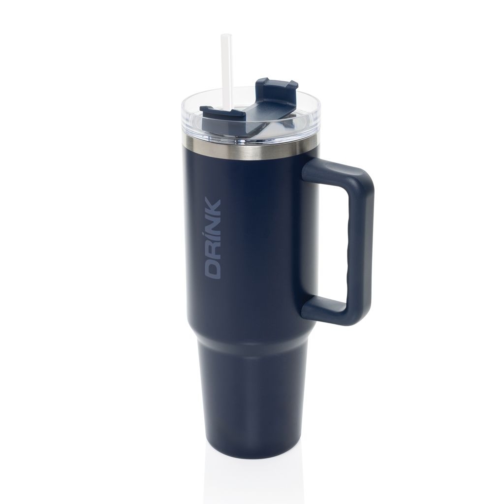 XDP437.33-25Peakflow Becher aus RCS recyceltem Stainless Steel 1200ml_ navy blau