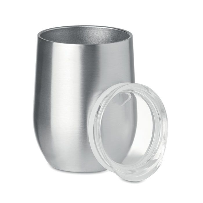 MO9597-16Chin Chin Doppelwandiger Trinkbecher_ Mattsilber MO9597-16Chin Chin Doppelwandiger Trinkbecher_ Mattsilber