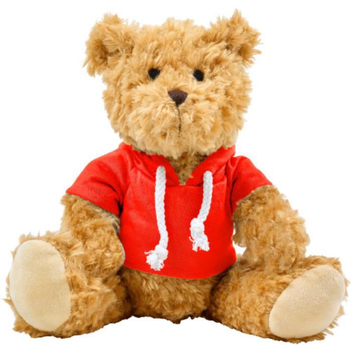 Plüsch-Teddybär Monty, Rot