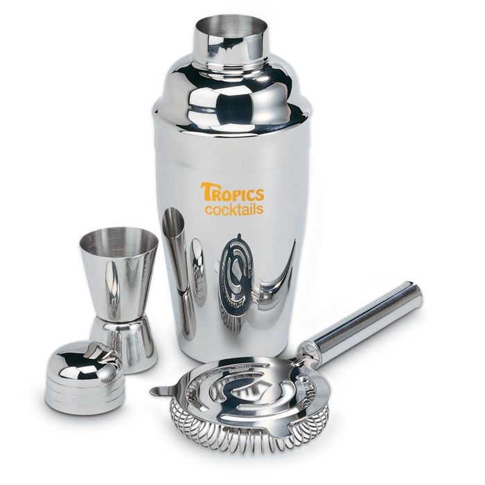 KC4298-17Fizz Cocktail-Set mit Shaker_ Silber Glaenzend