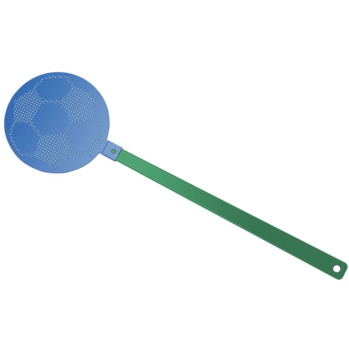 HE8410-2-3Fliegenklatsche _Fussball_ gruen_ blau HE8410-2-3Fliegenklatsche _Fussball_ gruen_ blau