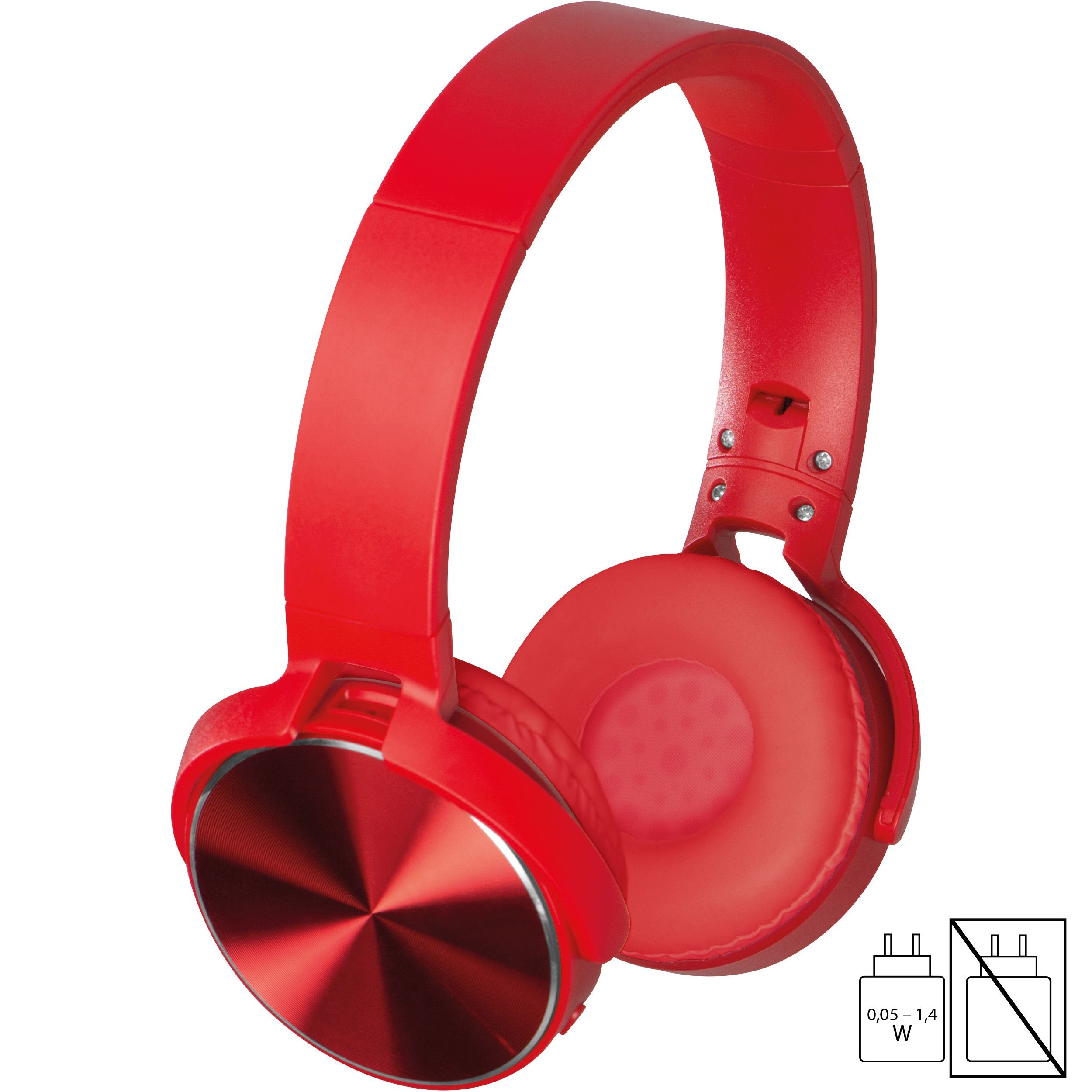 MA30921-05Bluetooth Kopfhoerer_ rot MA30921-05Bluetooth Kopfhoerer_ rot