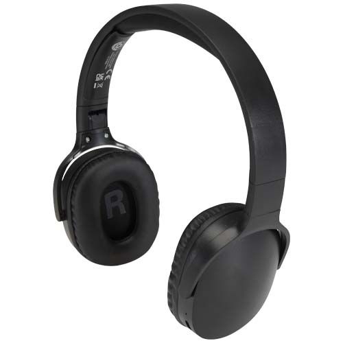 PF124483-1Ancha Over-Ear Wireless Bluetooth® Headset aus recyceltem Kunststoff_ schwarz