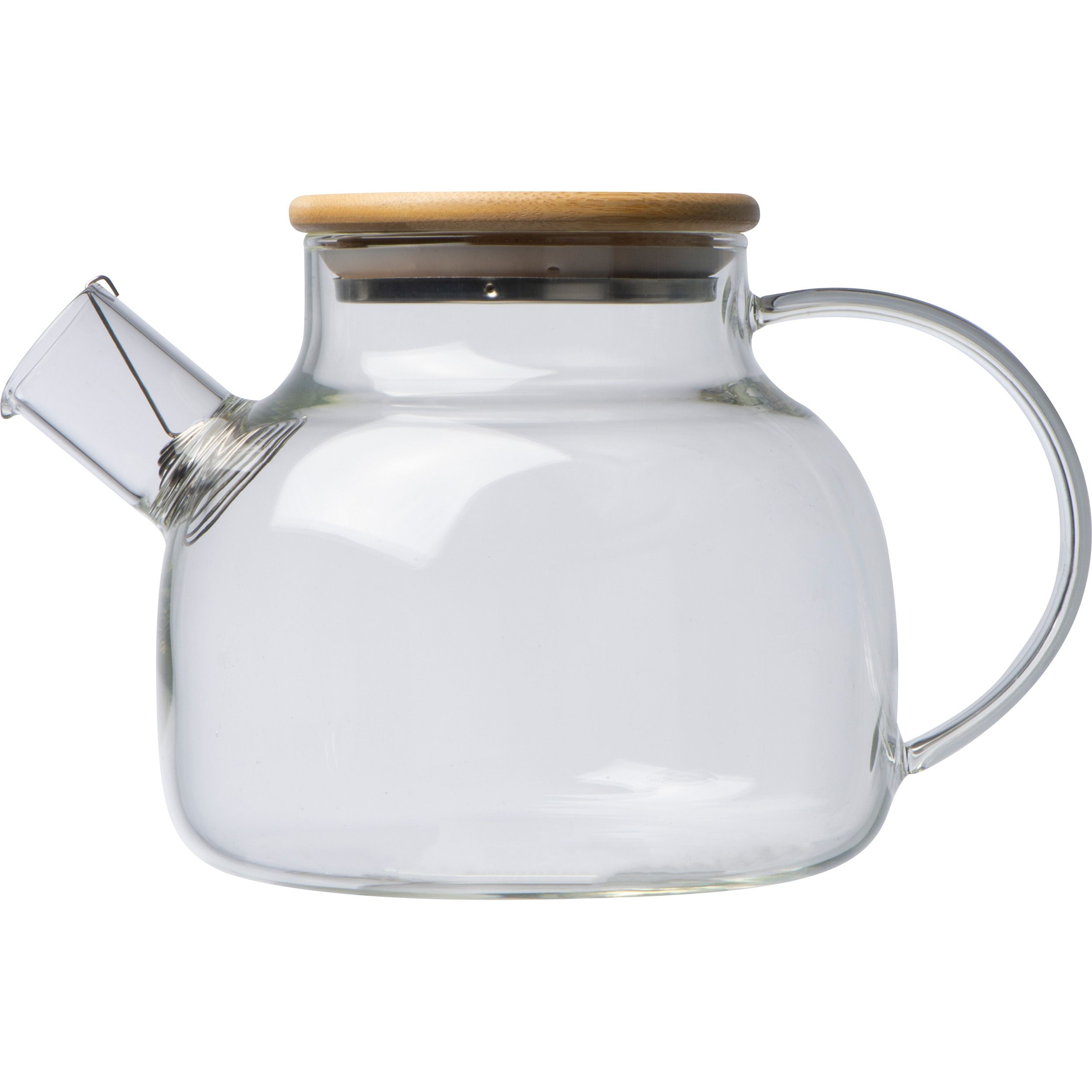 MA83185-66Glaskanne mit Bambusdeckel_ 1.000ml_ transparent