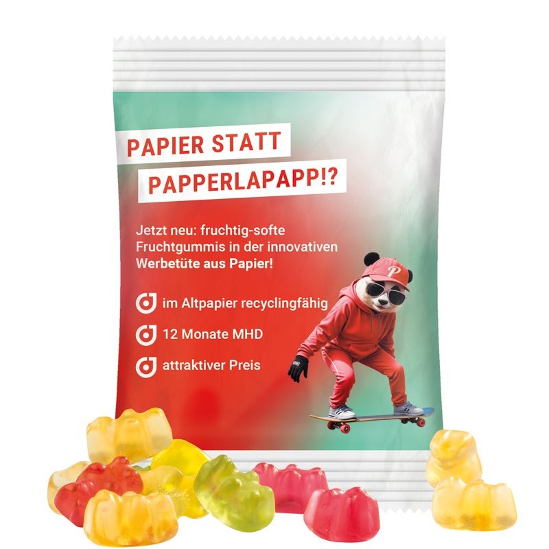 JG18062-10Minituete 15 g Trolli Fruchtgummi Standardformen_ Premium-Baerchen_ weiss