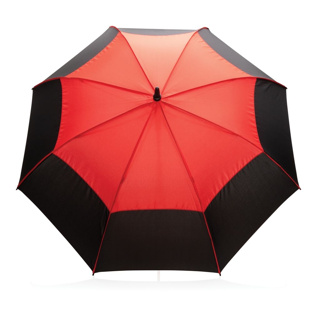 XDP850.68-427_ Impact AWARE™ RPET 190T Auto-Open Stormproof-Schirm_ rot