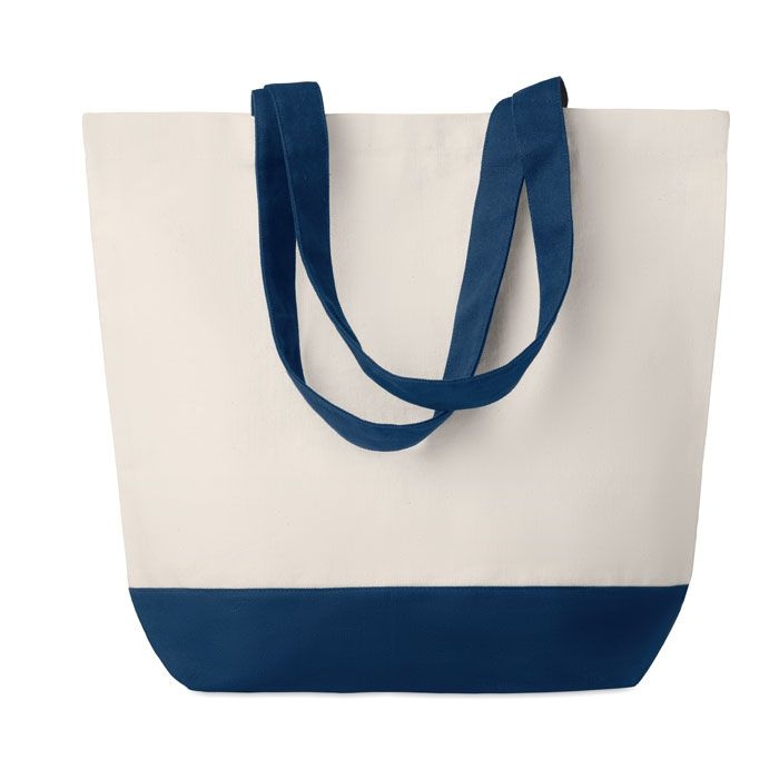 MO9816-04Kleuren Bag Shopping Tasche Canvas_ Blau