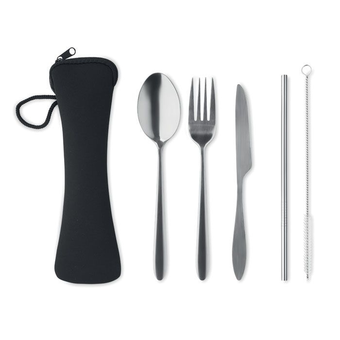 MO6149-035 Service Besteck-Set Edelstahl_ Schwarz MO6149-035 Service Besteck-Set Edelstahl_ Schwarz