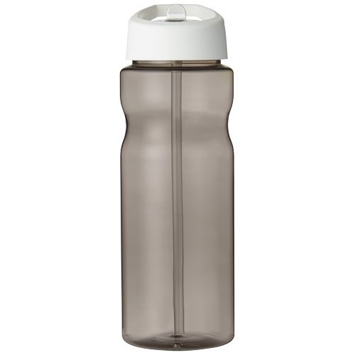 PF210049-11H2O Active® Base 650 ml Sportflasche mit Ausgussdeckel_ kohle_weiss