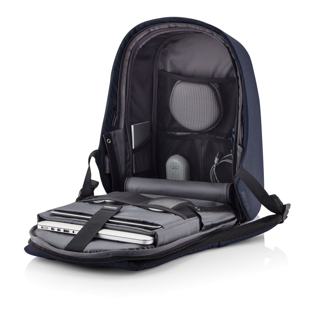 XDP705.70-5Bobby Hero Small Anti-Diebstahl-Rucksack_ navy blau