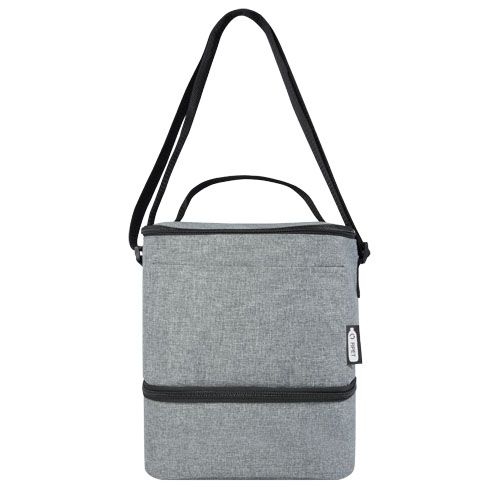 PF120615-1Tundra GRS rPET Lunch Kuehltasche fuer 9 Dosen 9L_ heather grau