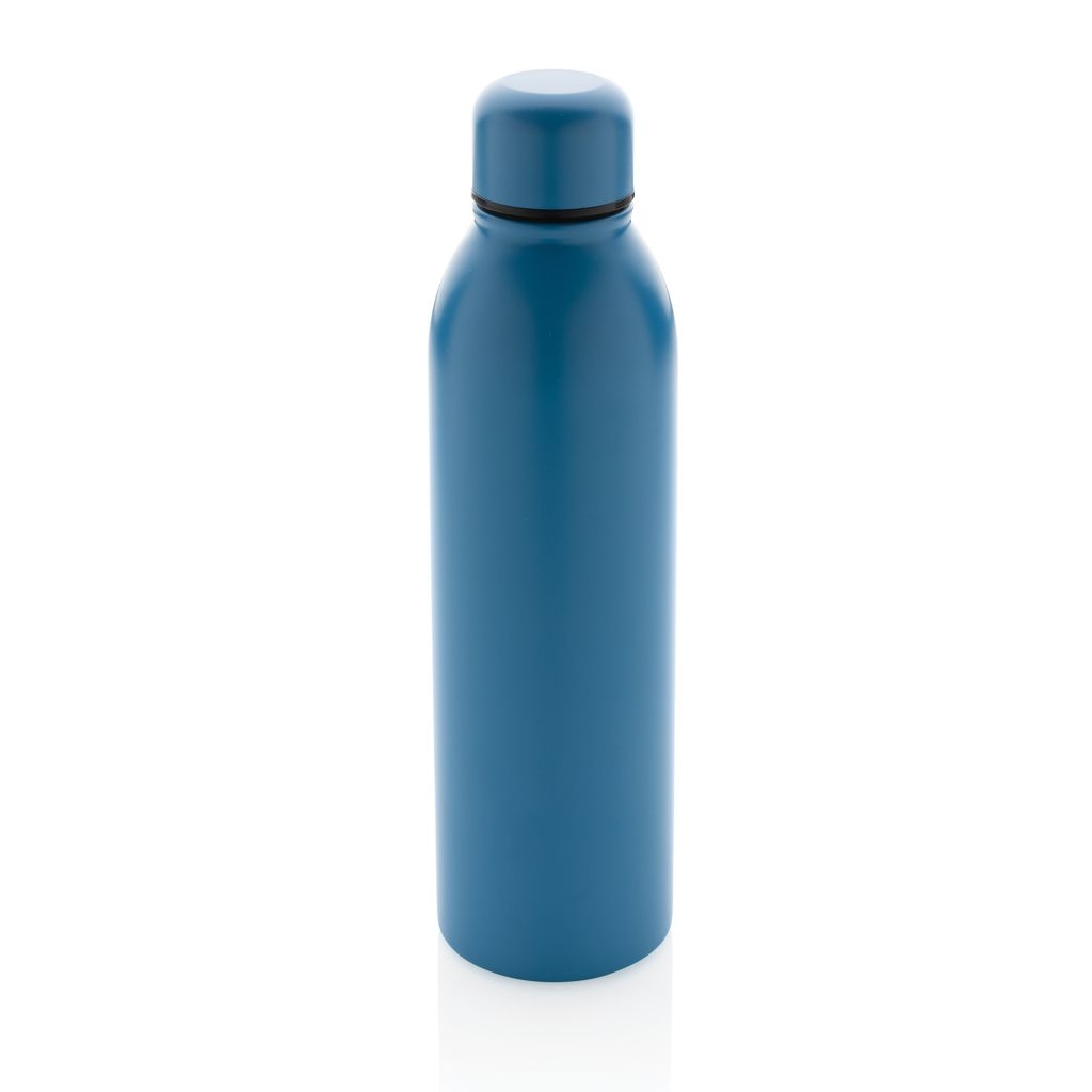 XDP433.04-5RCS recycelte Stainless Steel Vakuumflasche_ blau