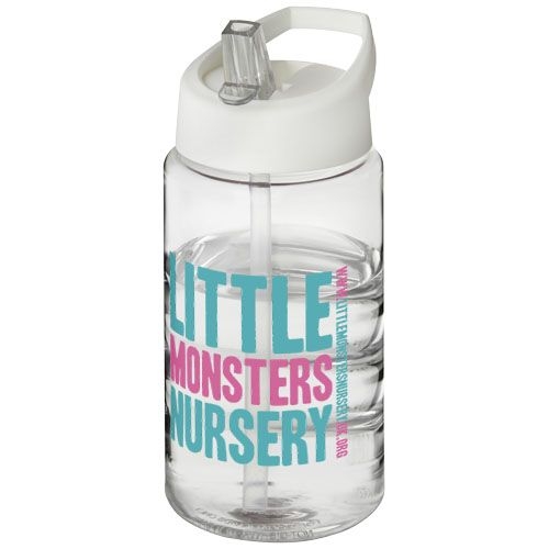 PF210883-12H2O Active® Bop 500 ml Sportflasche mit Ausgussdeckel_ transparent_weiss