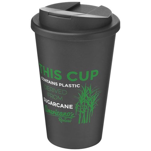 PF210427-6Americano® Renew 350 ml Isolierbecher mit auslaufsicherem Deckel_ granitfarben