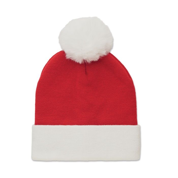 CX1528-05Mensa Weihnachtliche Strickmuetze_ rot