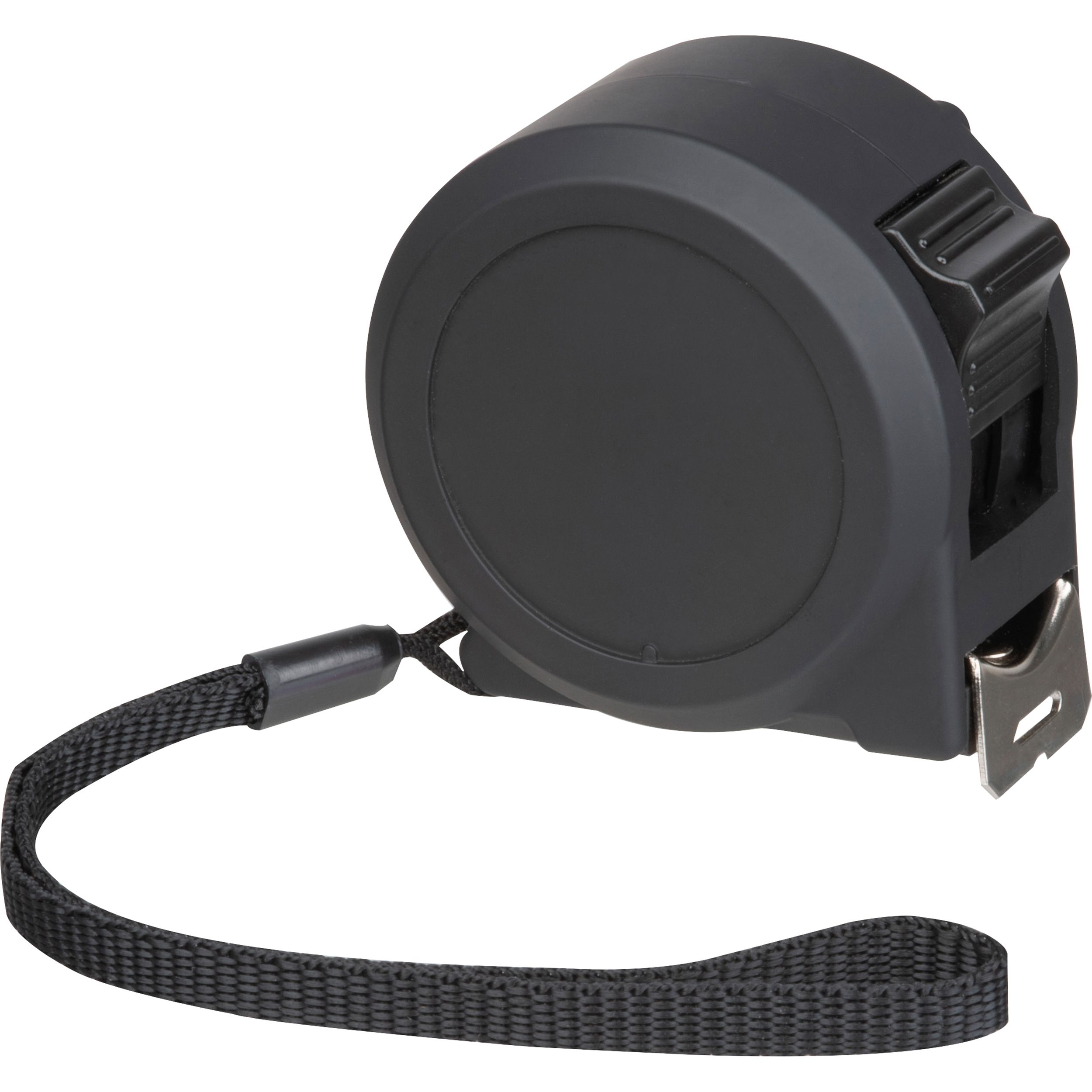 MA94625-03Stahlbandmass mit Kunststoffgehaeuse 5m  CARLOTA_ schwarz