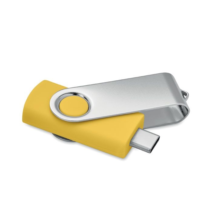 MO1401C-08-16GColodri USB Stick 16GB 3.0 type C         MO1401_ gelb_ 16 GB