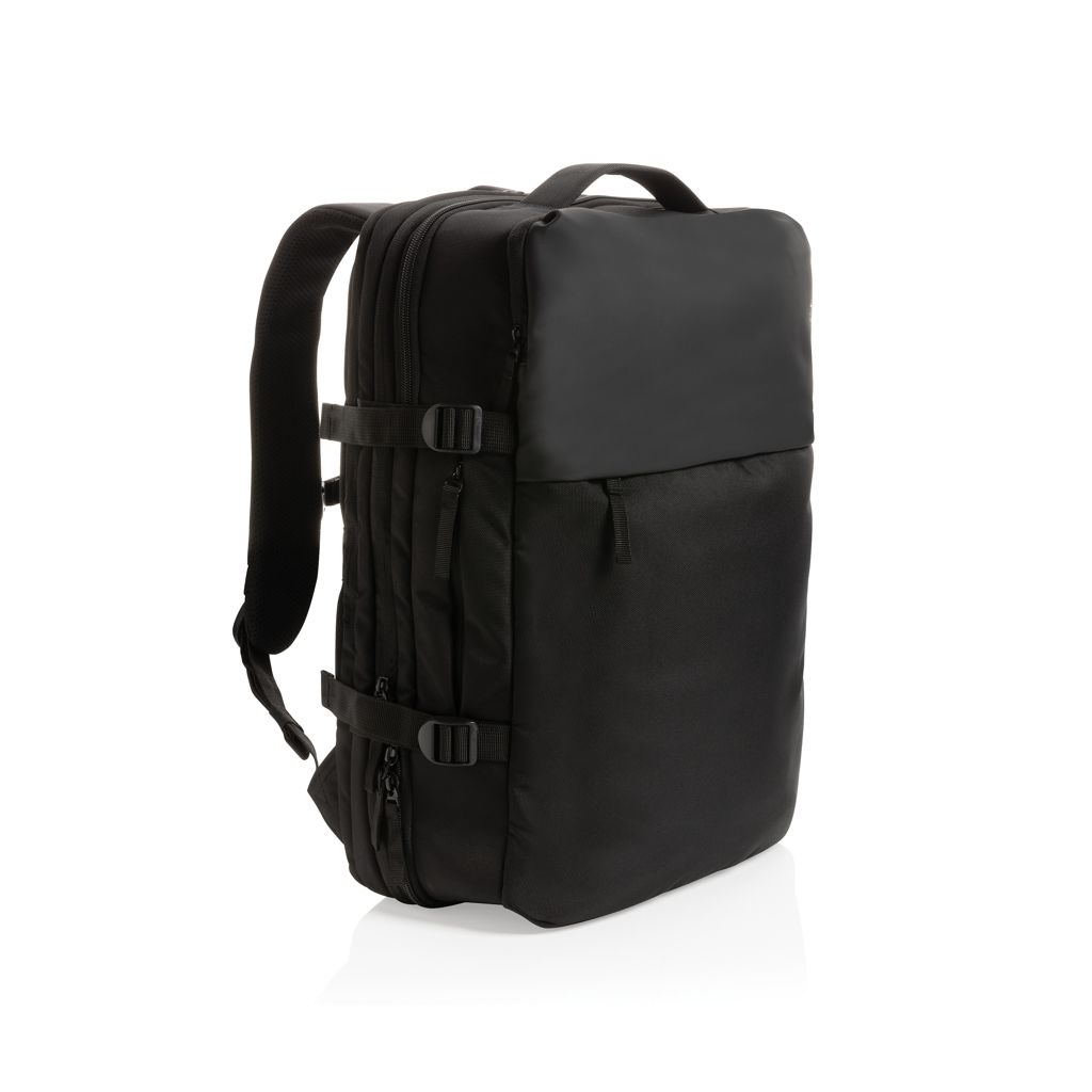 XDP762_79Swiss Peak AWARE™ RPET 15.6_ erweiterbarer Wochenendrucksack