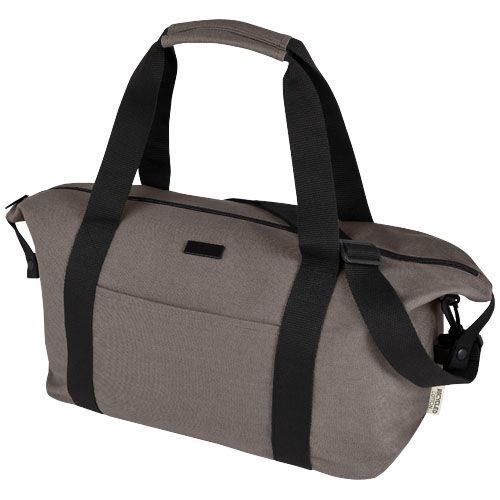 PF120681-3Joey Reisetasche aus GRS recyceltem Canvas 25 L_ grau