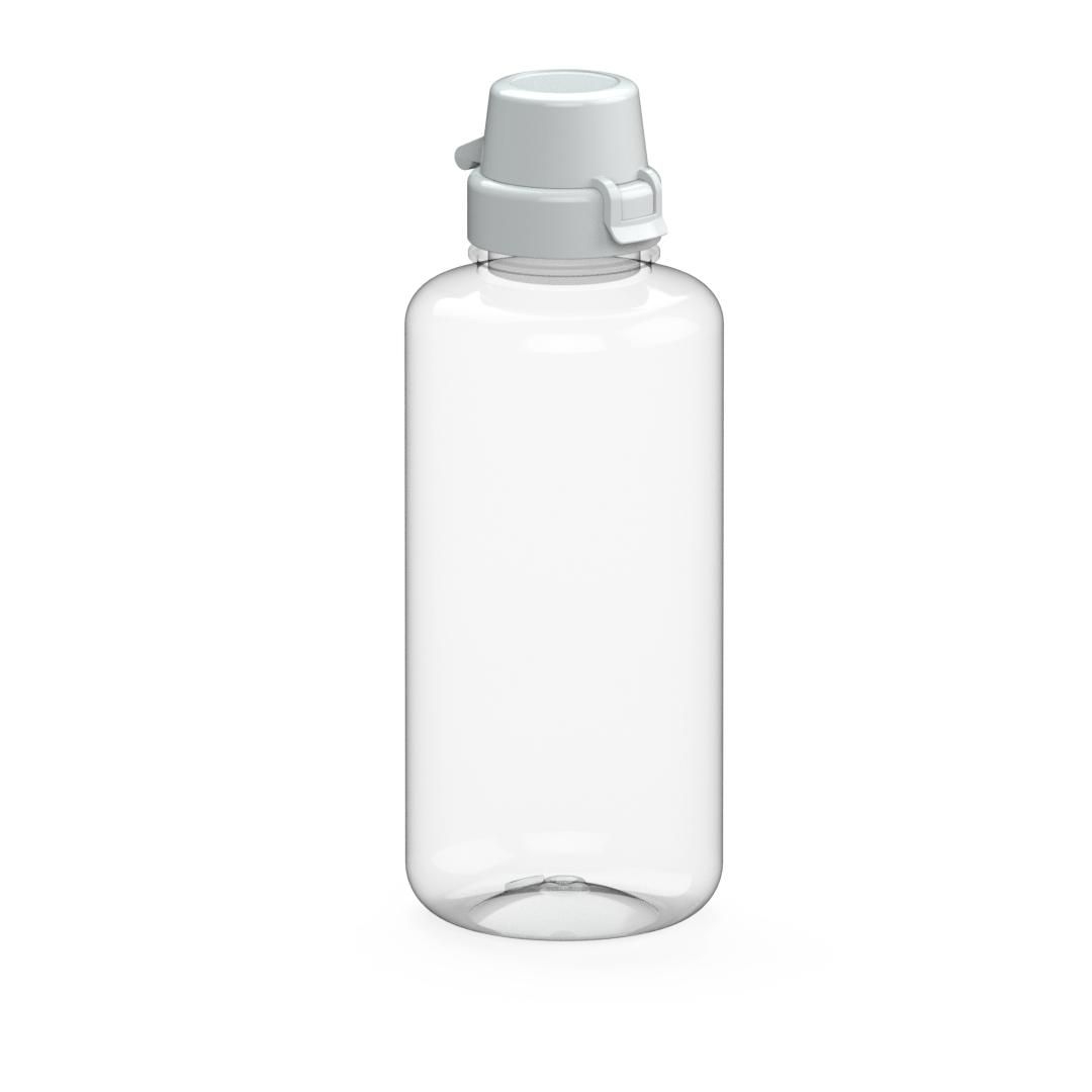 EL01266-1Trinkflasche _School_ 1_0 l_ transparent_ weiss