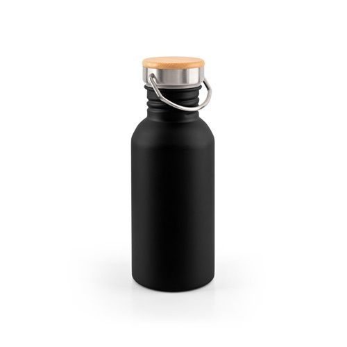 ST94384-103EWING Einwandige Flasche_ schwarz