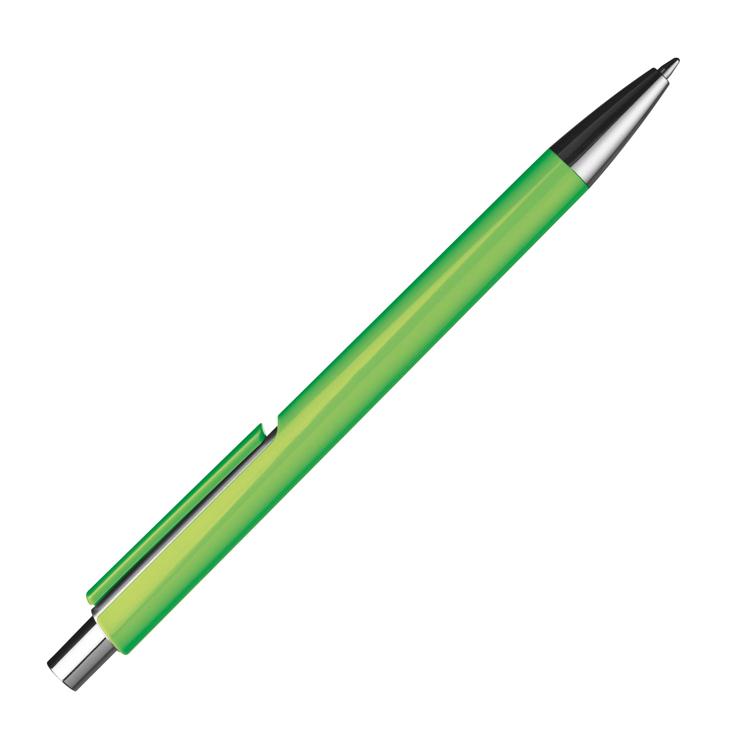MA13538-29Kugelschreiber mit silbernen Applikationen_ apfelgruen