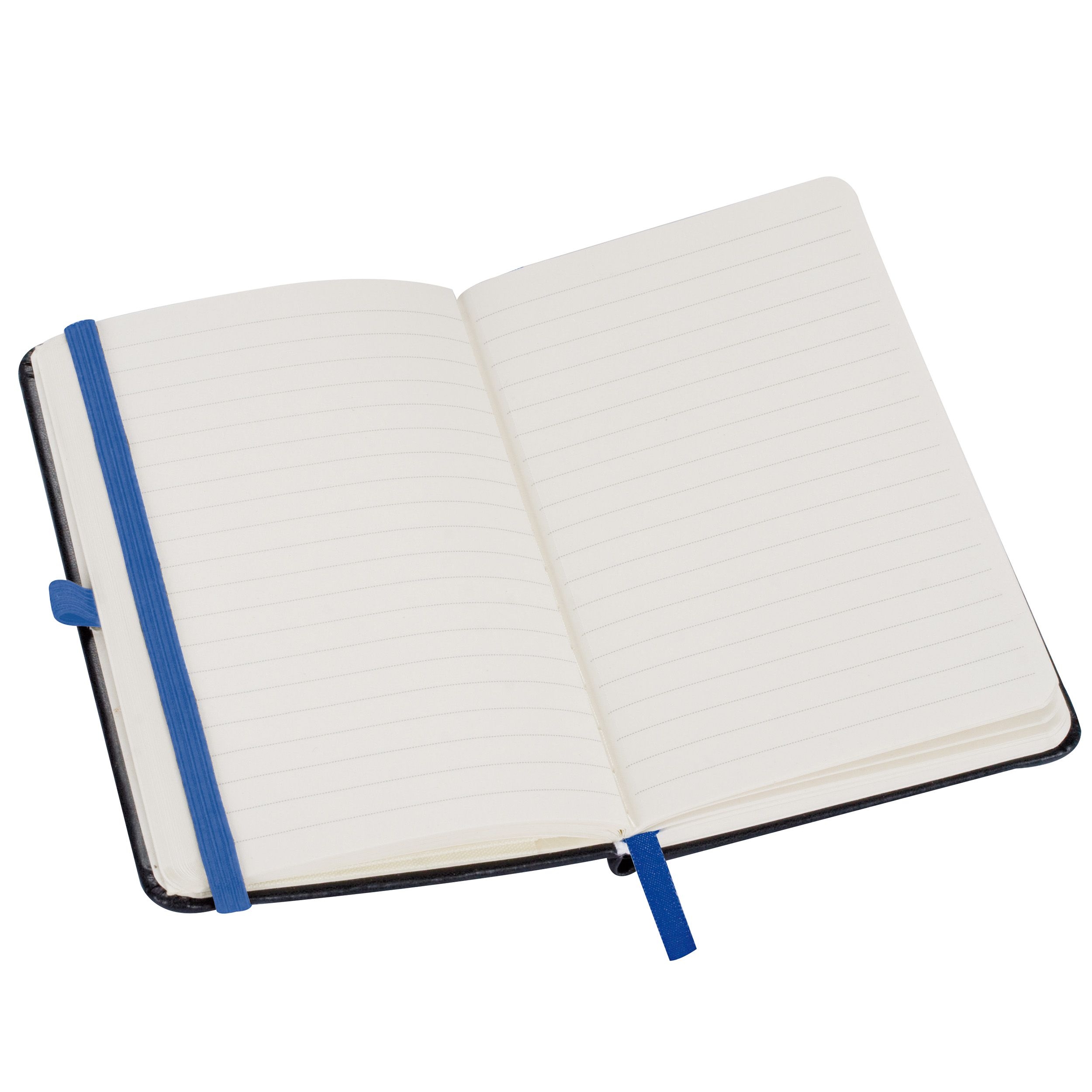 MA20315-04A6 Notizbuch mit Kunstledereinband ALEX_ blau